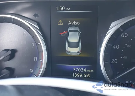 2014 Infiniti Q50 Premium z USA, uszkodzony, nr VIN JN1BV7AR1EM682616